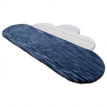 Фігурний дитячий килимок Nattiot Greta Хмара блакитний 120х70 см 1047450311