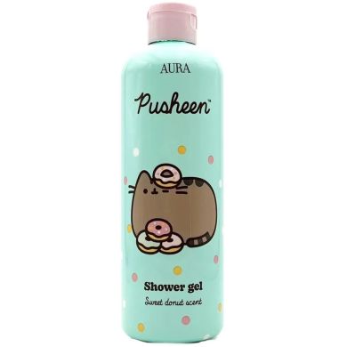 Гель для душу з ароматом солодкого пончика Pusheen, 500 мл Pusheen 124030