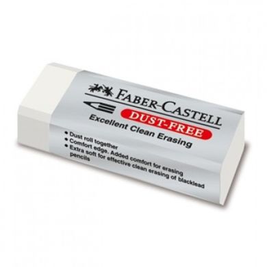 Ластик Faber-Castell dust-free белый винил 187120