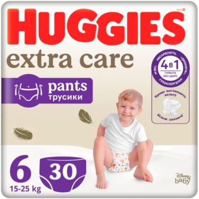 Huggies pant трусики підгузки mega lebid 6 30x2 2659741, XXL