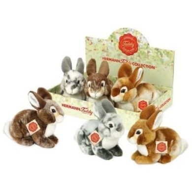Игрушка мягкая Кролики 19 см Teddy Hermann в ассортименте 937593