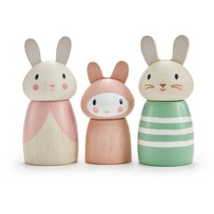Іграшка з дерева Сім'я кроликів Tender Leaf Toys TL8383