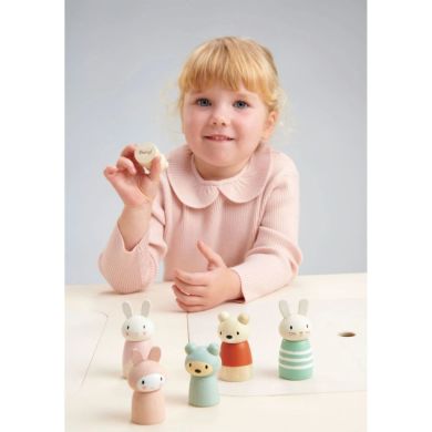 Іграшка з дерева Сім'я кроликів Tender Leaf Toys TL8383