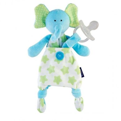 Игрушка с клипсой для пустышки Chicco Elephant 08013.20