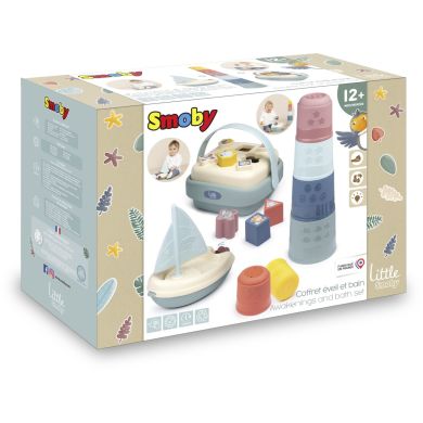 Ігровий набір для ванни Smoby Little Розваги, з аксес., 12міс.+ 140104
