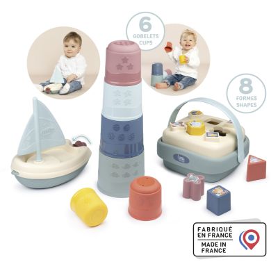 Ігровий набір для ванни Smoby Little Розваги, з аксес., 12міс.+ 140104