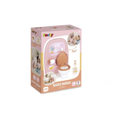 Игровой набор ванная комната Беби Ньорс. Терракотовая пудра, с аксес., 3+