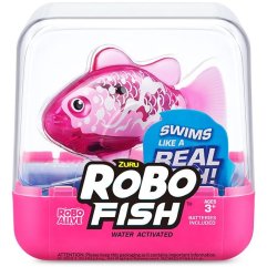 Интерактивная игрушка ROBO ALIVE S3 РАБОРЫБКА (розовая) 7191-6