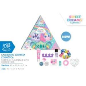 Календарь-сюрприз с косметикой Sweet Dreams KL11575