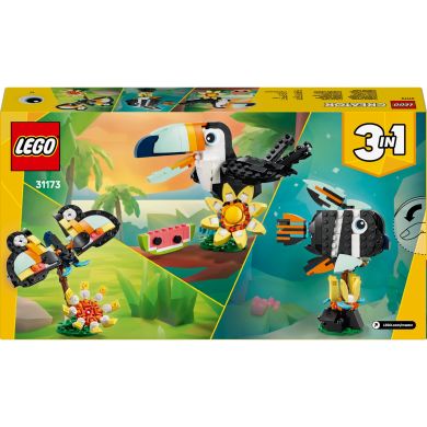 Конструктор Дикі тварини: тропічний тукан LEGO Creator 31173