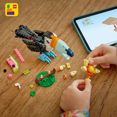 Конструктор Дикі тварини: тропічний тукан LEGO Creator 31173