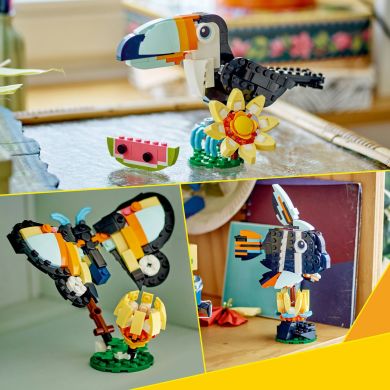 Конструктор Дикі тварини: тропічний тукан LEGO Creator 31173