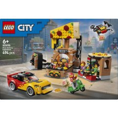 Конструктор Доставка піци з різними транспортними засобами Lego City 60496