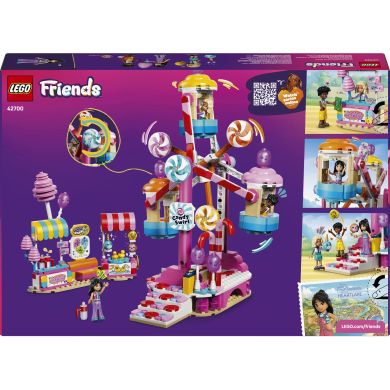 Конструктор Колесо огляду з цукерками та капкейками Lego Friends 42700