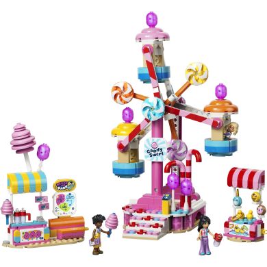 Конструктор Колесо огляду з цукерками та капкейками Lego Friends 42700