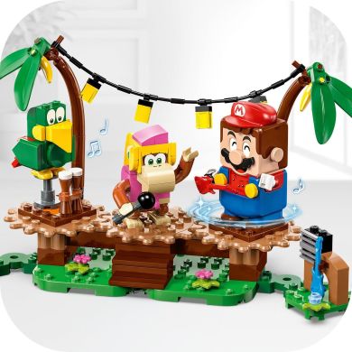 Конструктор LEGO Super Mario Імпровізація в джунглях Діксі Конґ. Додатковий набір 174 деталей 71421