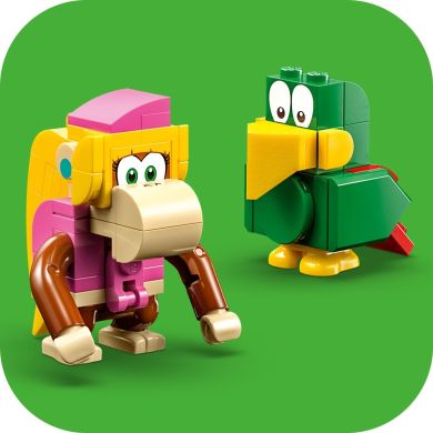 Конструктор LEGO Super Mario Імпровізація в джунглях Діксі Конґ. Додатковий набір 174 деталей 71421