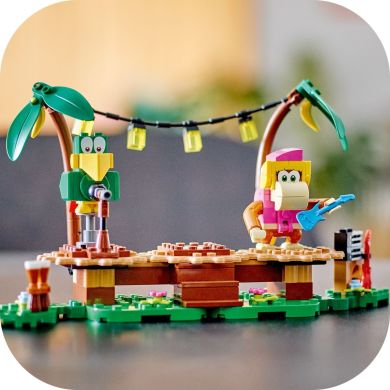 Конструктор LEGO Super Mario Імпровізація в джунглях Діксі Конґ. Додатковий набір 174 деталей 71421