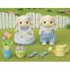 Цветочные кролики-двойняшки с аксессуарами для сада Sylvanian Families 5736