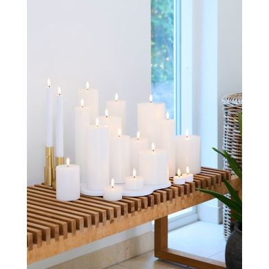 LED-Свічка Sille, &Oslash;10x12,5см, біла, 80632, 12