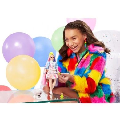 Кукла Barbie Барби Экстра в салатовой шапочке GVR05