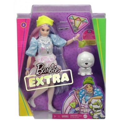 Кукла Barbie Барби Экстра в салатовой шапочке GVR05