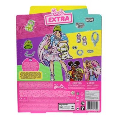 Кукла Barbie Барби Экстра в салатовой шапочке GVR05