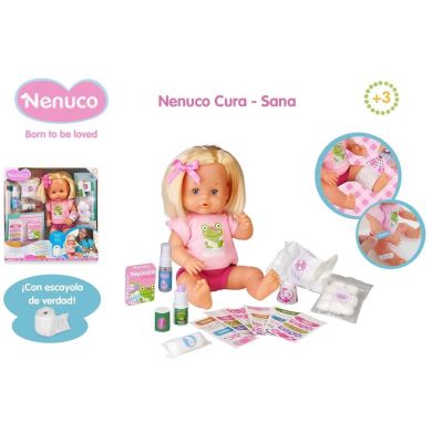 Лялька з набором лікаря, 35 см Nenuco 700016256