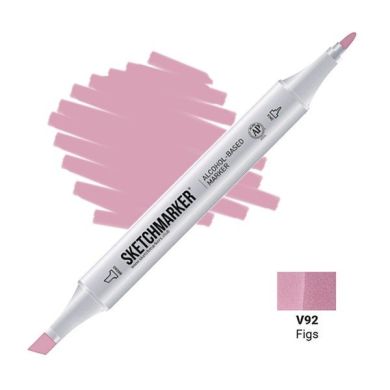Маркер спиртовой двухсторонний, Sketchmarker Figs Инжир, SM-V092