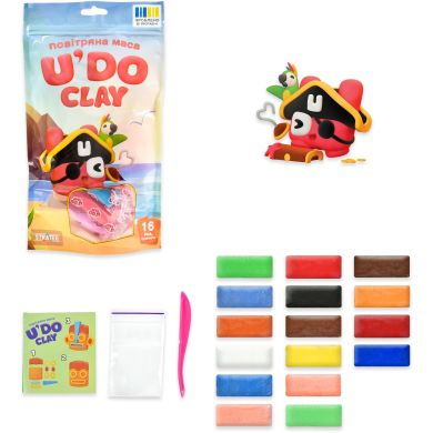 Набір для творчості U'DO Clay 16 шт (30879) 30879