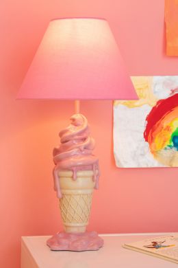 Настільна лампа дитяча ICE CREAM (26x26x47,5см) J-LINE 60266