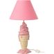 Настільна лампа дитяча ICE CREAM (26x26x47,5см) J-LINE 60266
