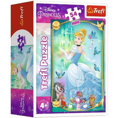 Пазли 54 Mini Princess Прекрасні принцеси в асортименті Trefl 54191