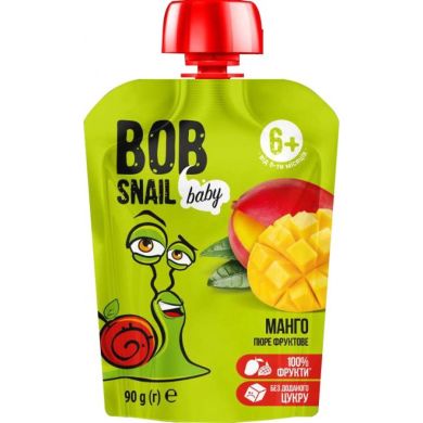 Пюре фруктовое Манго для детей 90 г Bob Snail 4820219343844