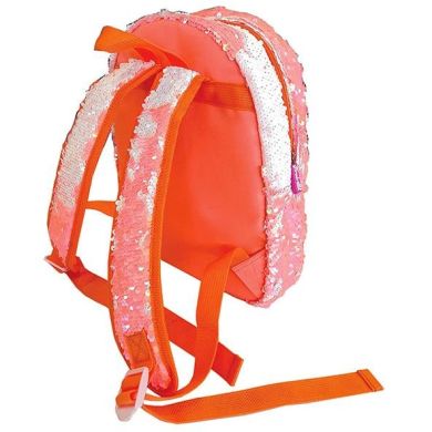 Рюкзак для дівчинки Girabrilla (Гірабрілла) неоновий з паєтками кольори в асортименті 02559