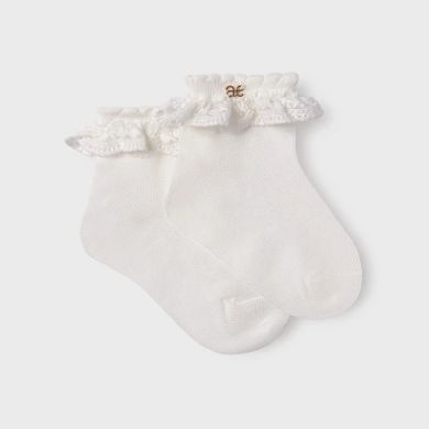 Шкарпетки дівочі білі Abel & Lula 5405