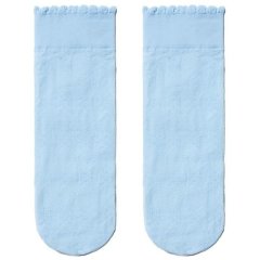 Шкарпетки для дівчаток нарядні FIORI, р.18-20, light blue Conte FIORI