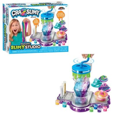 Слайм Cra-Z-Art Metallic Slimy Studio, набір 21од 60016CRA
