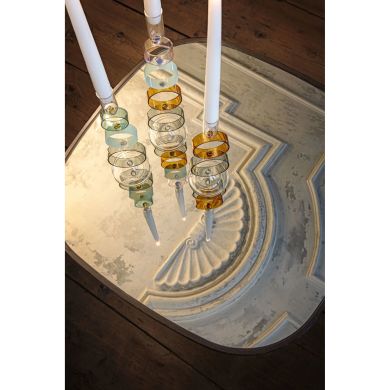 Подсвечник CERCHIANDO три кольца &Oslash; 8x28H Rituali Domestici U30785098P00