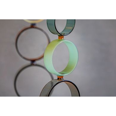 Подсвечник CERCHIANDO три кольца &Oslash; 8x28H Rituali Domestici U30785098P00
