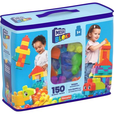 Большой конструктор в мешке (150 деталей) Mega Bloks HHM96