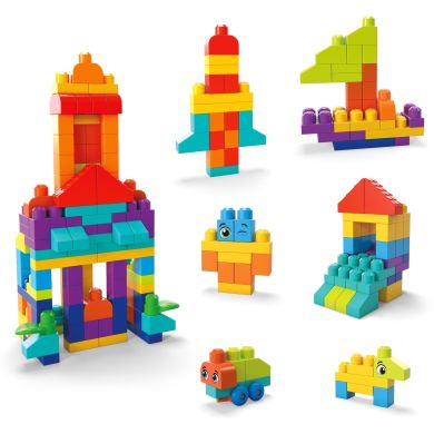 Большой конструктор в мешке (150 деталей) Mega Bloks HHM96