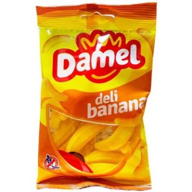 Желейные конфеты Damel Deli Banana Бананы, 80 г Damel 63178