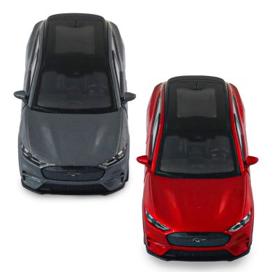 Автомодель FORD MUSTANG MACH-E GT 2023 (червоний, сріблясто-сірий) 250387W
