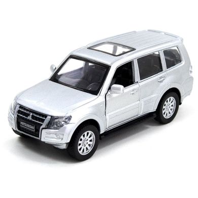 Автомодель MITSUBISHI PAJERO 4WD TURBO (серебристый) TechnoDrive 250282