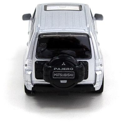 Автомодель MITSUBISHI PAJERO 4WD TURBO (серебристый) TechnoDrive 250282