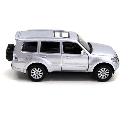 Автомодель MITSUBISHI PAJERO 4WD TURBO (серебристый) TechnoDrive 250282