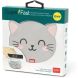 Бездротовий зарядний пристрій для смартфона Super Fast Котик Legami WCHAR0008