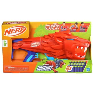 Бластер Nerf Elite Junior Wild Lionfury F8646