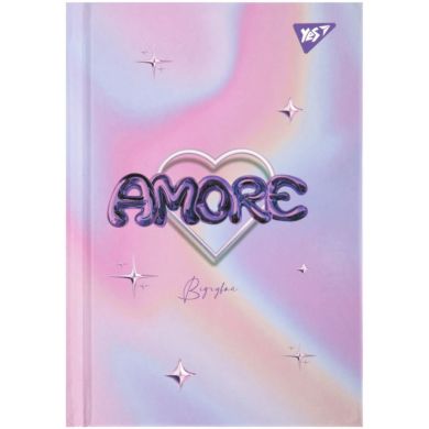 Блокнот YES А6/64 7БЦ Amore, клітинка 152067